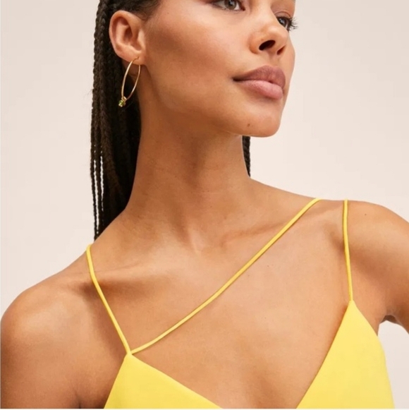 NWT Mango Yellow Jumpsuit - Picture 5 of 7